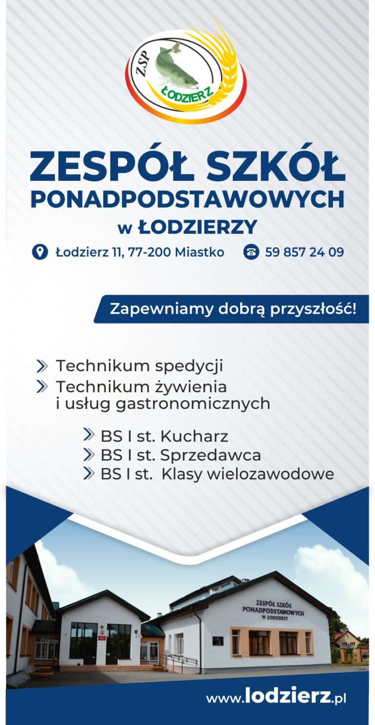 Plan lekcji | Zespół Szkół Ponadpodstawowych w Łodzierzy